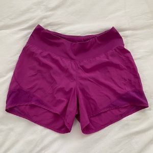 Fuchsia Athletic Shorts